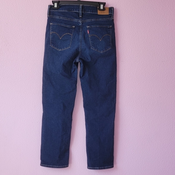 Levi's Premium  724 High Rise Straight Crop  Jeans/ 30. - Picture 2 of 11